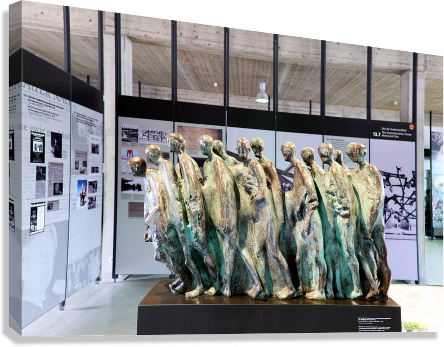 Dachau monument honoring former concentration camp prisoners