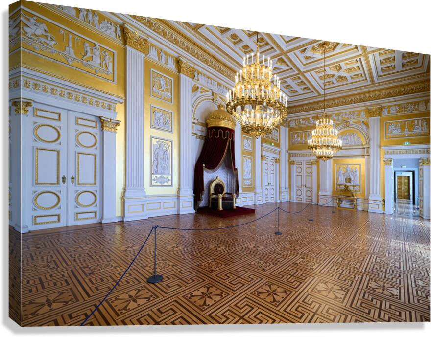 Visit historical Residenz Palace in Munich Germany with golden 