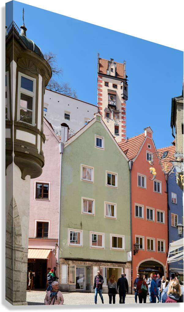 Discover Fussens historic buildings on Germanys Romantic Road