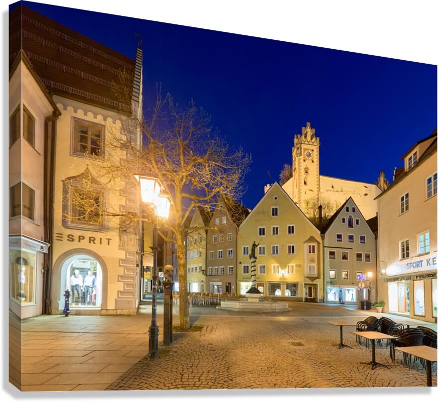Explore the charming streets of Fussen on the Romantic Road in G
