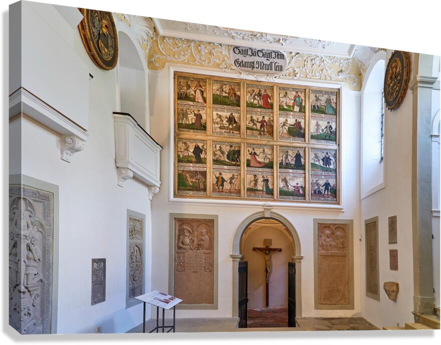 Exploring st. mangs abbey and danse macabre in bavaria germany