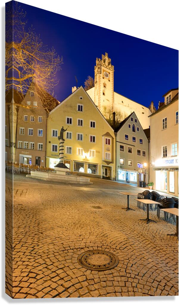 Exploring fussen on the romantic road in bavaria germany