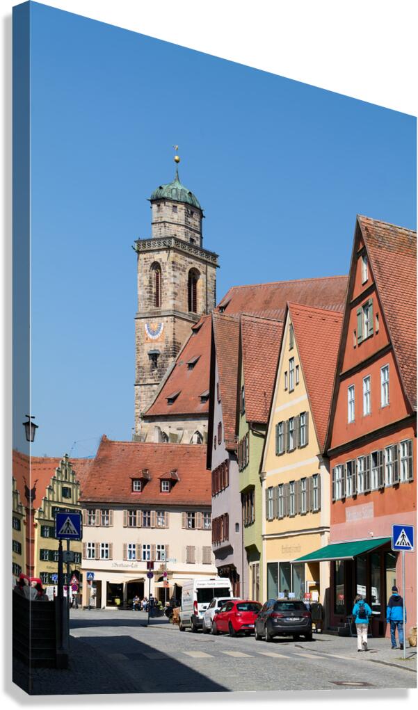 Exploring dinkelsbuhl on the romantic road in bavaria germany