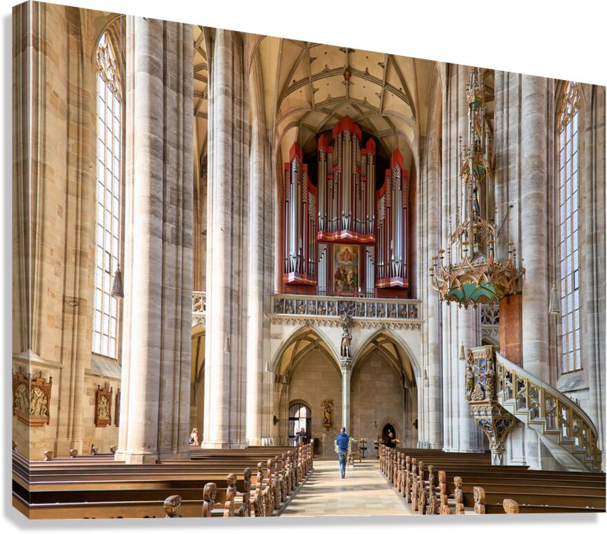 Saint Georges Minster in Dinkelsbuhl along the Romantic Road