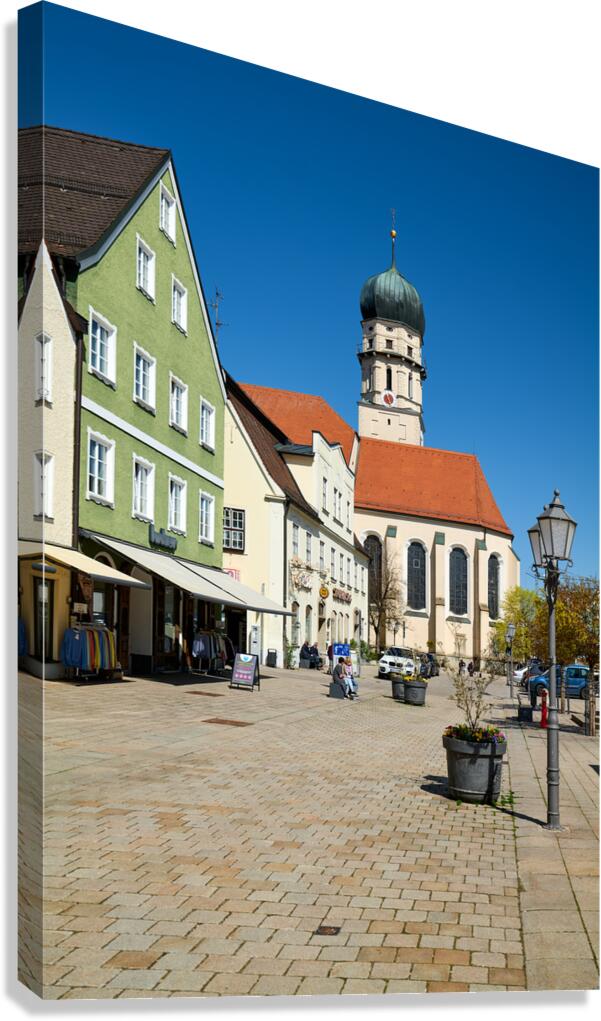 Visit to Mariae Himmelfahrt church on Romantic Road in Schongau