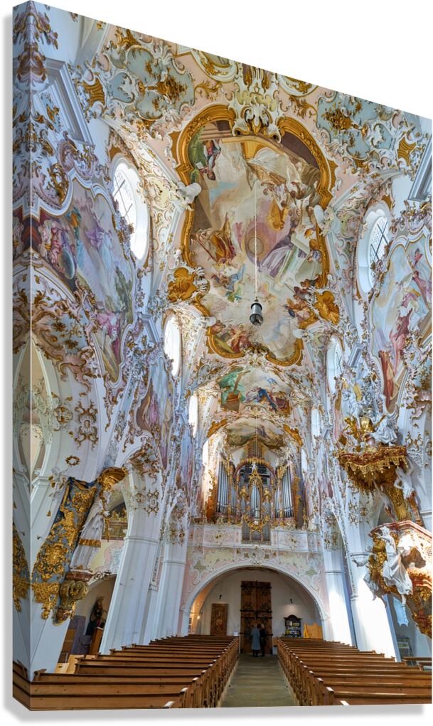 Visit to Maria Geburt Church in Rottenbuch along Romantic Road