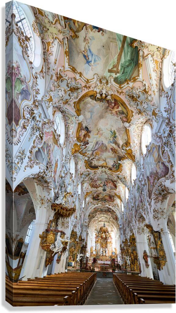 Visit to Maria Geburt Church in Rottenbuch along the Romantic Ro
