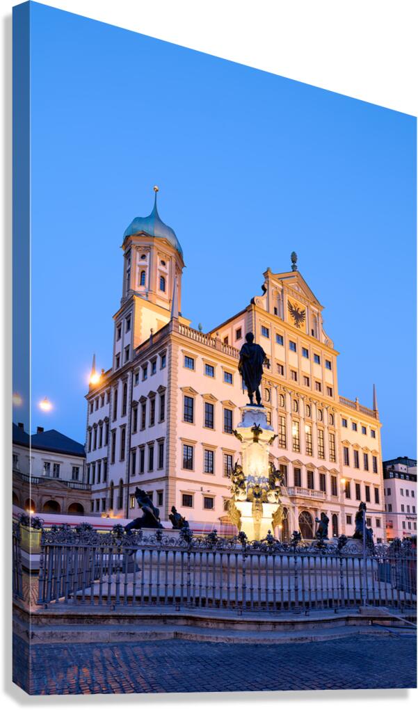 Visit rathausplatz in augsburg germany on the romantic road
