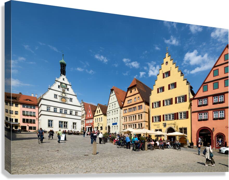 Exploring Rothenburg ob der Tauber in Bavaria along the Romantic