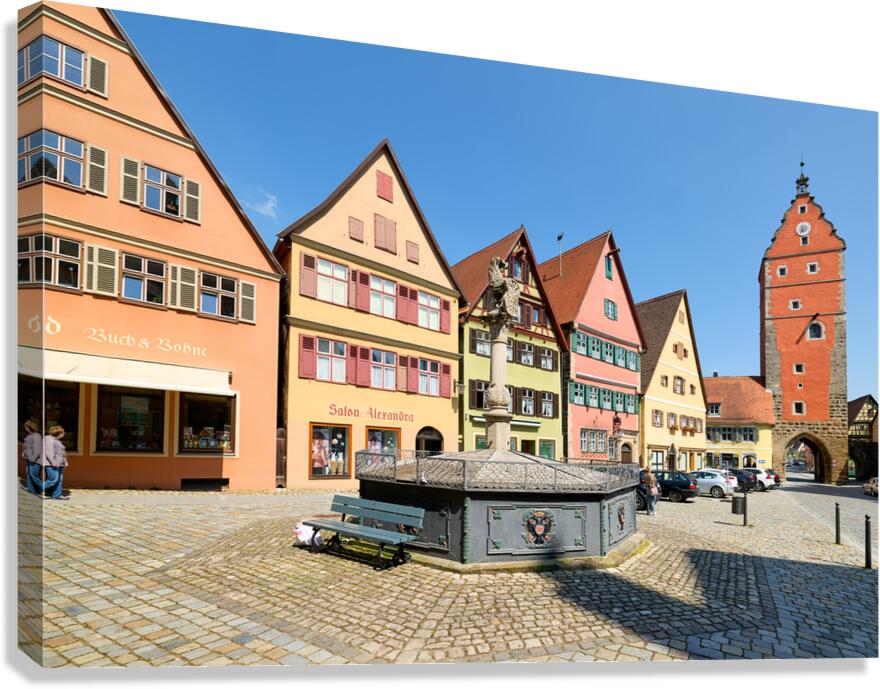 Exploring dinkelsbuhl on the romantic road in germany