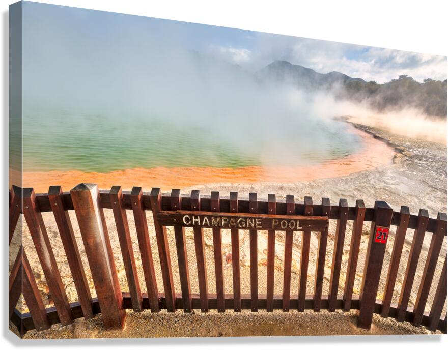 Visit waiotapu thermal wonderland at champagne pool in rotorua
