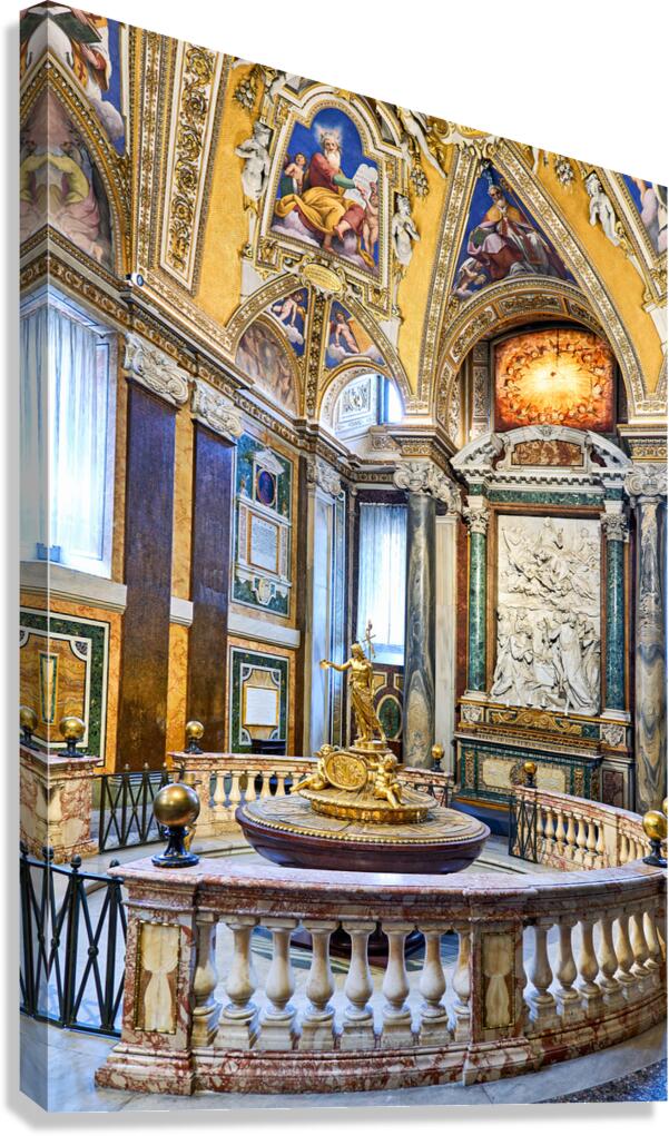 Visit the baptistery of Basilica di Santa Maria Maggiore in Rome