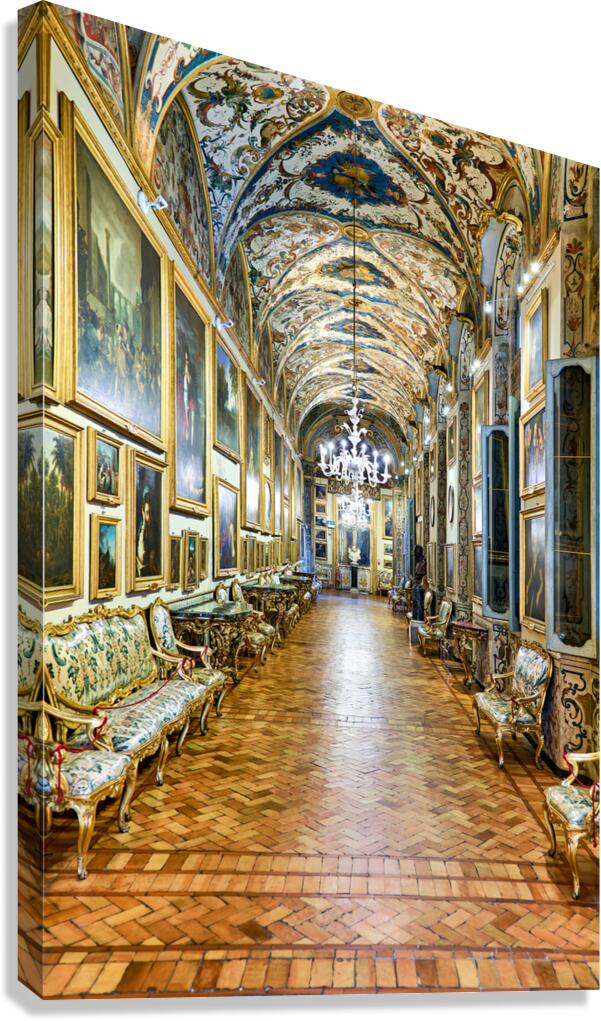 Art collection in Doria Pamphilj Gallery in Rome Italy