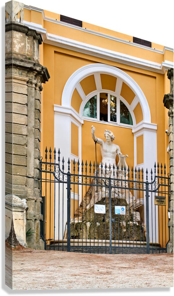 Apollo Citaredo statue in Galleria Nazionale dArte Antica in Ro