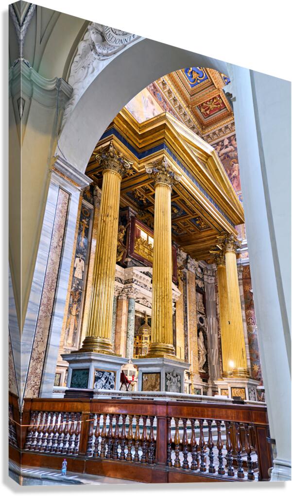 Visiting Archbasilica Cathedral in Rome during daytime