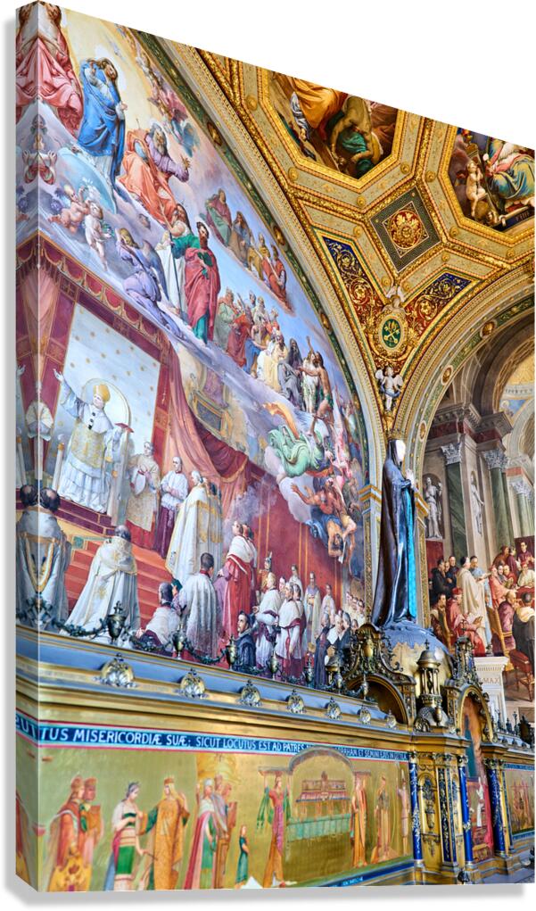 Exploring Raphael rooms frescoes at Vatican Museums in Rome