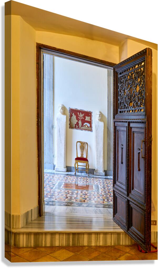 View of the princess isabelle apartment in colonna art gallery r