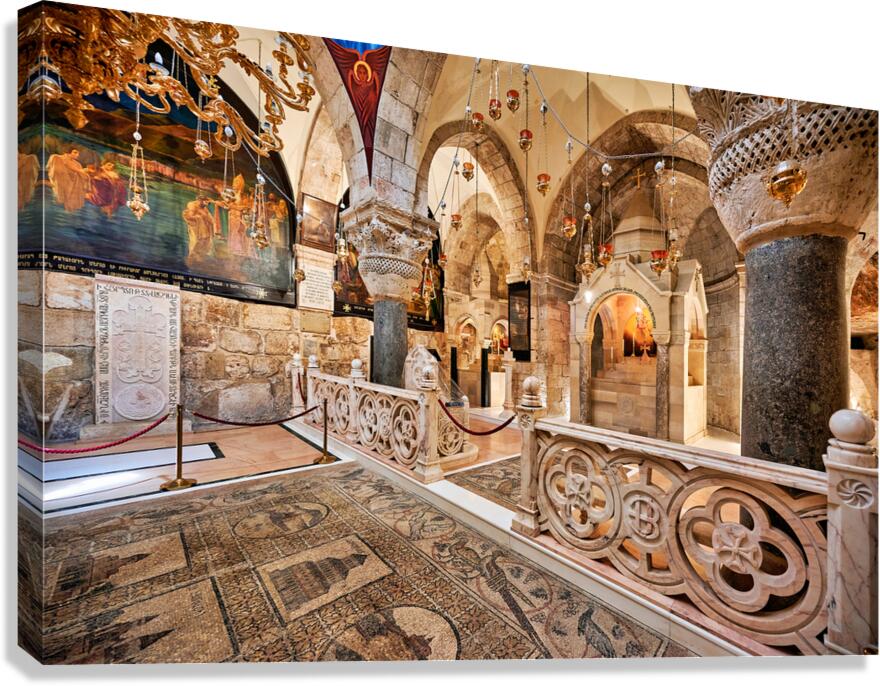 Visit to the church of the holy sepulchre in jerusalem israel