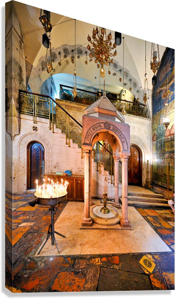 Visit to the church of the Holy Sepulchre in Jerusalem