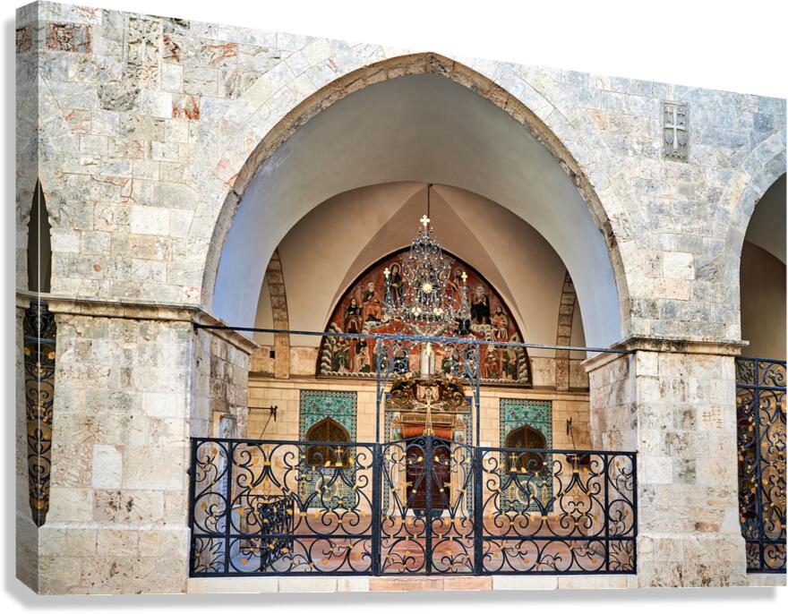 St. James Cathedral in Jerusalem shows ancient architecture and 