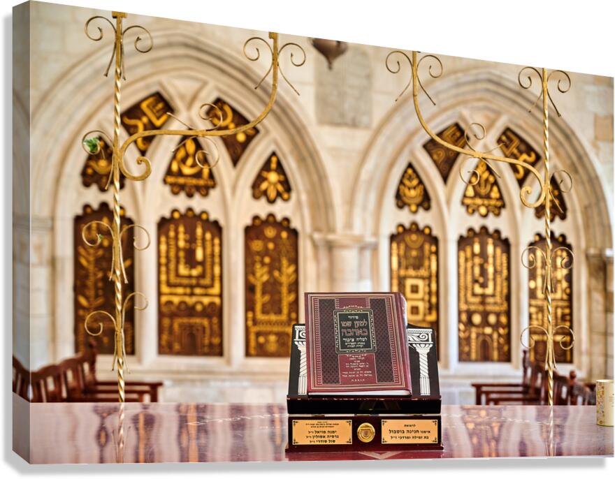 Four Sephardic synagogues in Jerusalem show traditional Jewish c