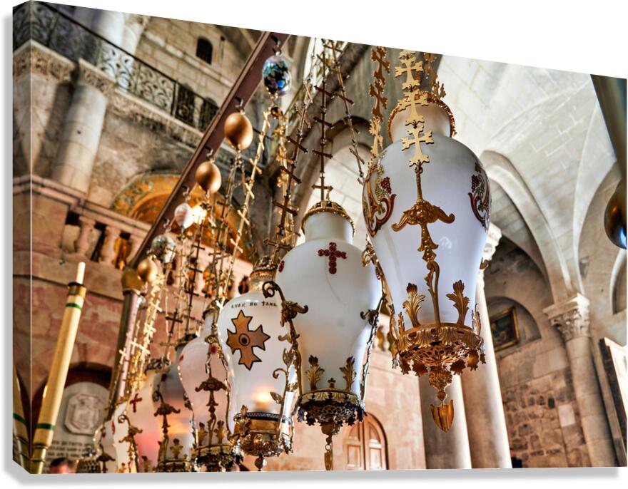 Exploring the church of the Holy Sepulchre in Jerusalem Israel