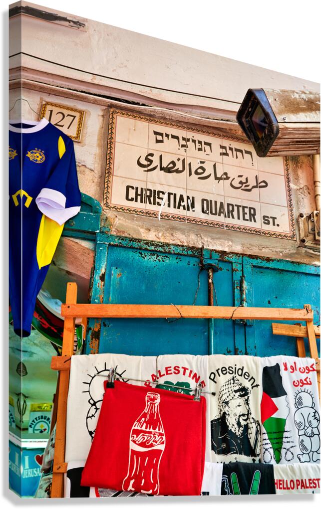 Explore Christian Quarter in Jerusalem Israel with local shops