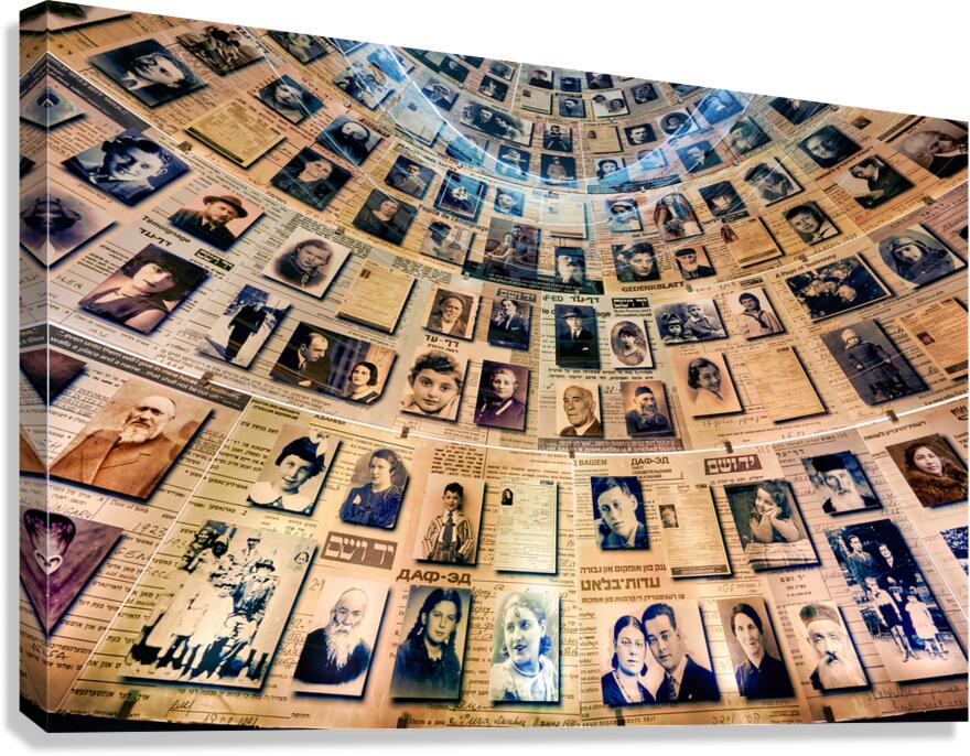 Memorial at Yad Vashem honors victims of the Holocaust in Jerusa