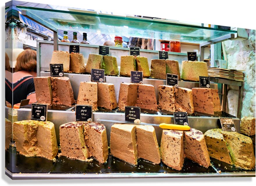 Visit to Mahane Yehuda Market in Jerusalem with local sweets for