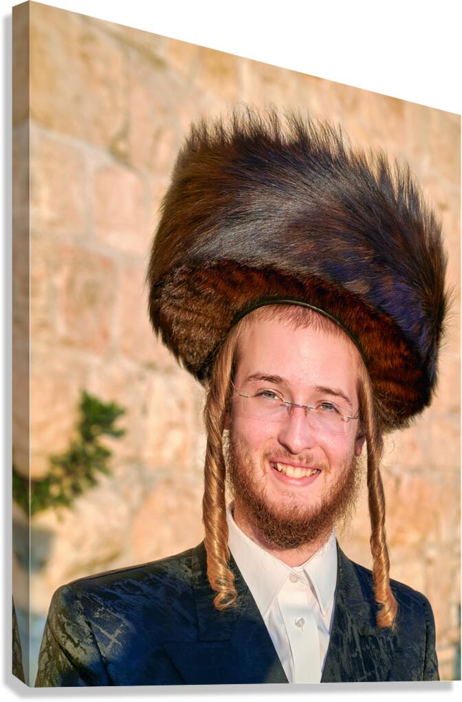 Orthodox Jews praying at the Western Wall in Jerusalem Israel