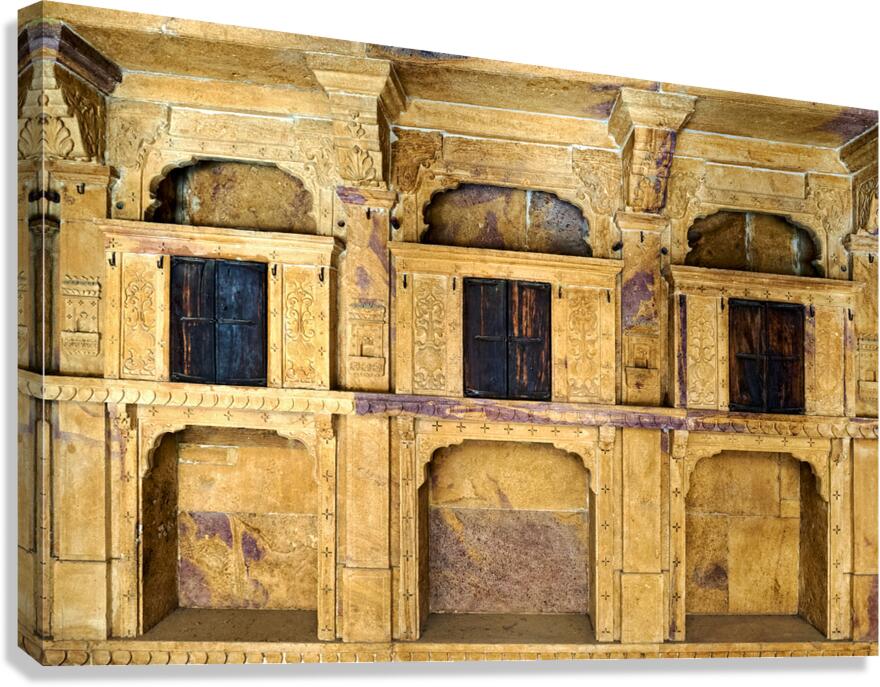 Traditional haveli house details in Jaisalmer Rajasthan