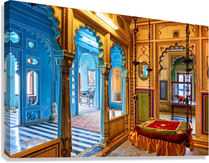 Exploring City Palace in Udaipur Rajasthan India during the da