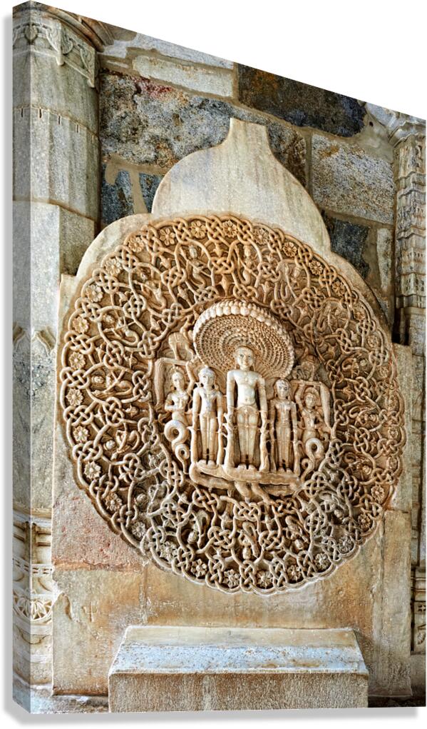 Jain old temples feature intricate carvings in Ranakpur Rajasth