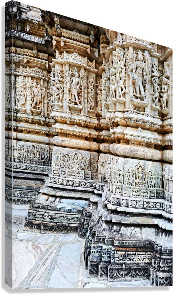 Jain old temples in Ranakpur located in Rajasthan India