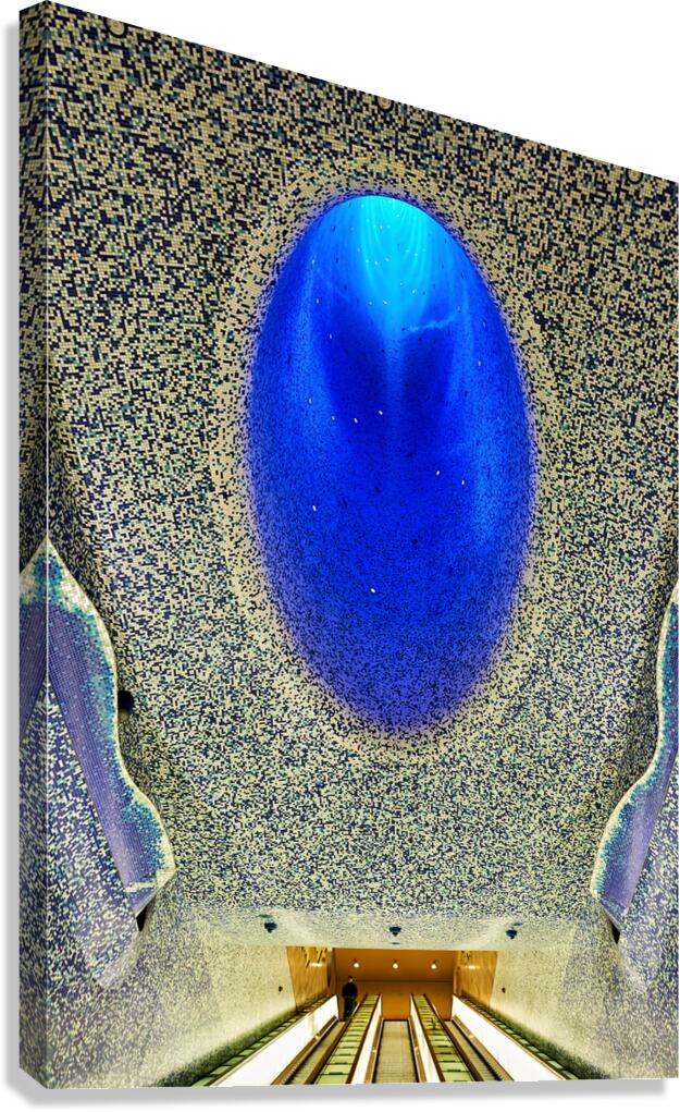 Toledo Metro Station in Naples showcases modern design and art