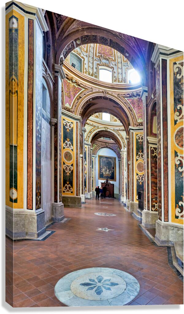 Exploring San Paolo Maggiore basilica in Naples Italy