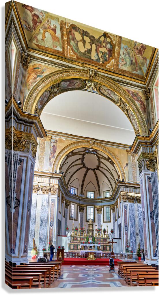Visit to san paolo maggiore basilica in naples campania italy
