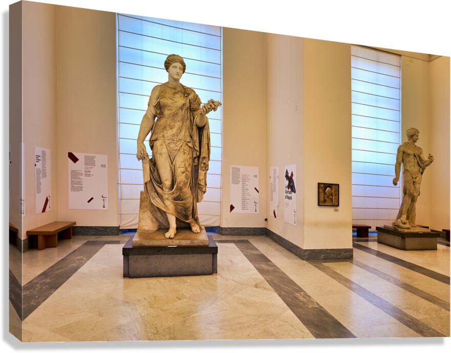 Visit to the national archaeological museum in naples italy