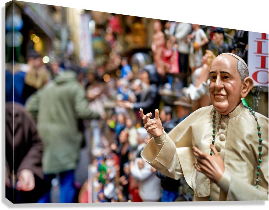 Exploring the nativity scene figurines in naples campania italy