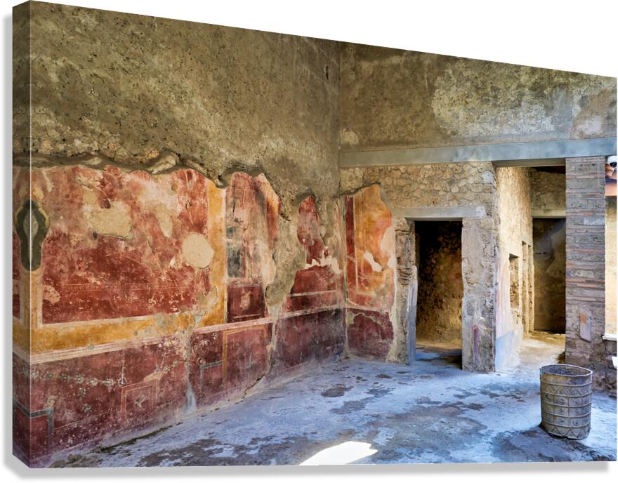 Exploring the ancient ruins of Pompeii in Naples Campania Italy