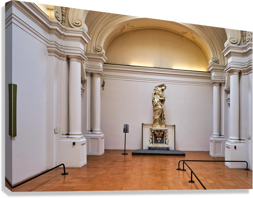 Statue in Certosa di San Martino museum in Naples Campania Italy