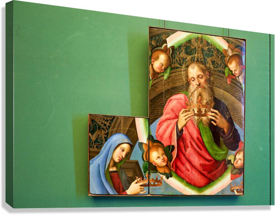 Art piece from Museo di Capodimonte shows religious figures in N