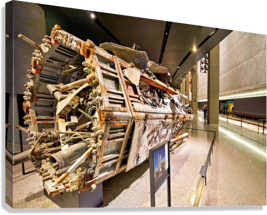 911 artifact on display at National Memorial Museum