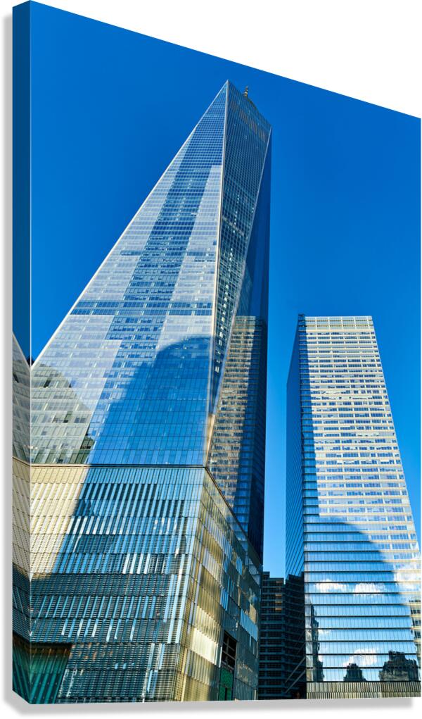 View of one world trade center in new york city