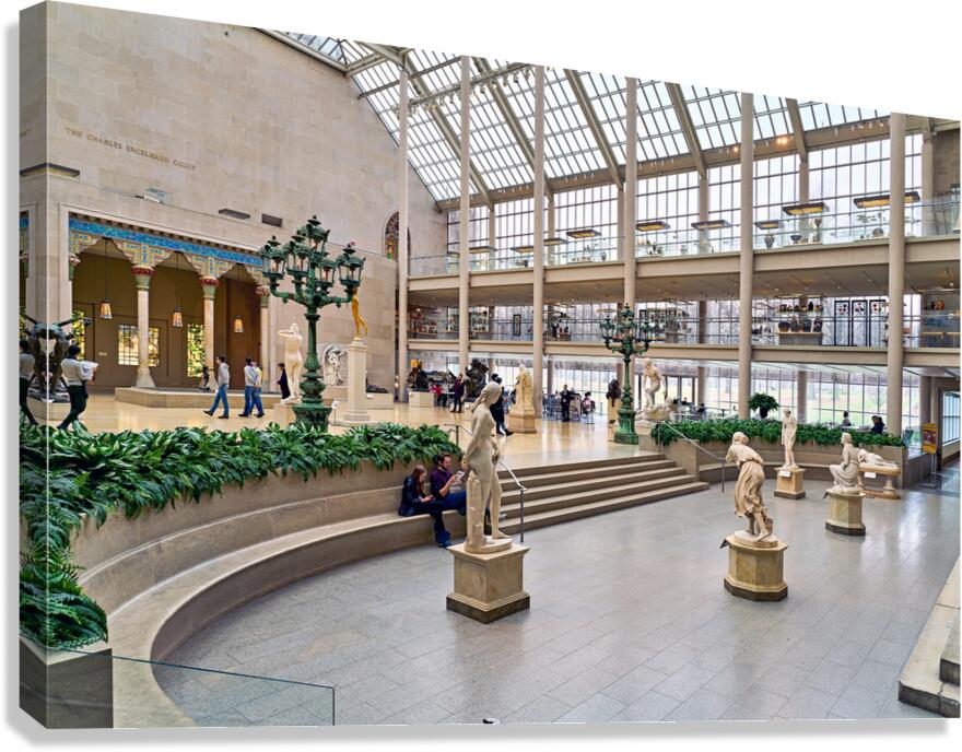 Visit to engelhard court in the american wing at metropolitan mu