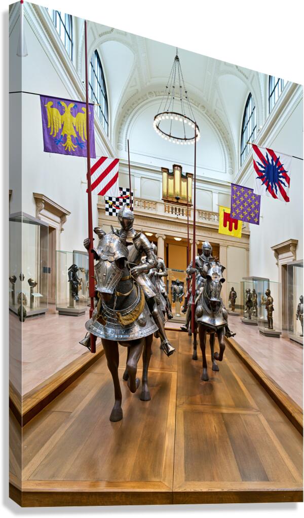Historic arms and armor displayed in Metropolitan Museum of Art