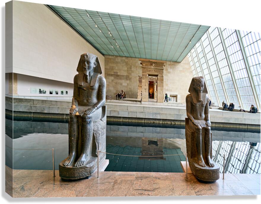 Egyptian art at the Met features the Temple of Dendur