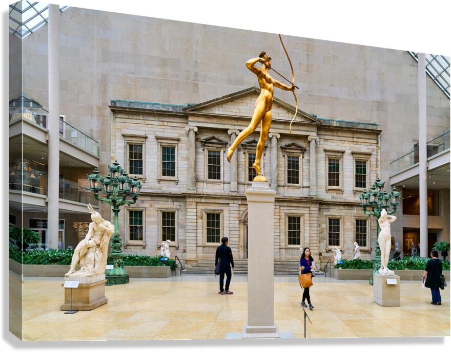 Diana sculpture at Engelhard Court Metropolitan Museum