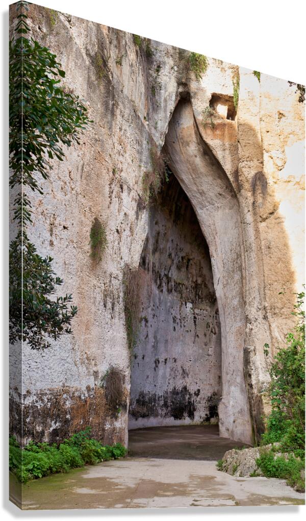 Explore the ear of dionysius in syracuse sicily italy