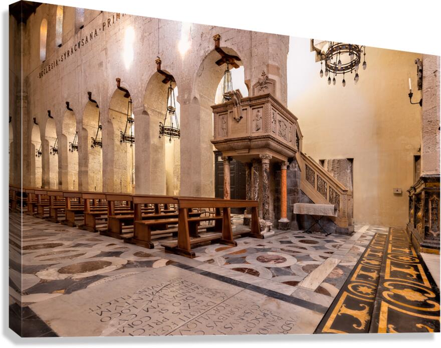 Visit to the cathedral of syracuse in ortygia island sicily